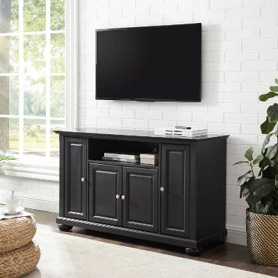 Alexandria TV Stand For TVs Up To 48" Black - Crosley 2 Alexandria TV Stand For TVs Up To 48" Black - Crosley - Image 2