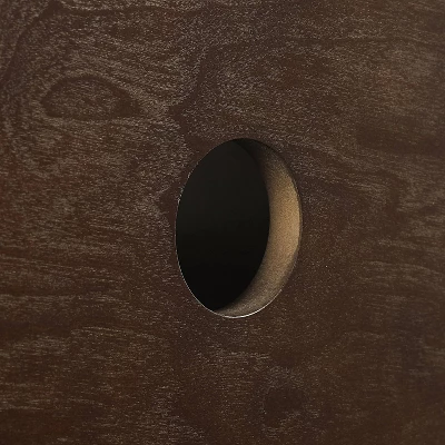 Asher Record Storage Stand Dark Brown - Crosley 10 Asher Record Storage Stand Dark Brown - Crosley - Image 10