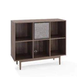 35.88" Liam 6 Cube Record Storage Bookcase With Speaker - Crosley -Cheap Crosley Store GUEST 08f9de12 b0c2 48a6 a0fd 60425cef276a