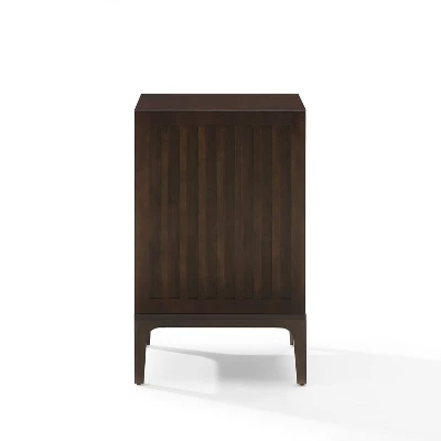 Asher Record Storage Stand Dark Brown - Crosley 5 Asher Record Storage Stand Dark Brown - Crosley - Image 5