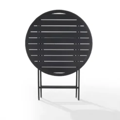 Kaplan Outdoor Steel Round Bistro Table Bronze - Crosley -Cheap Crosley Store GUEST 0a588ccf 70c7 404a bc8d 39a2f0f14add