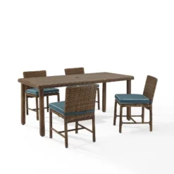 5pc Bradenton Outdoor Steel Dining Set - Crosley -Cheap Crosley Store GUEST 0da41e0e b4e9 431e bc5b 08ca6e7c1510