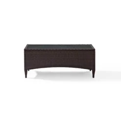 Kiawah Outdoor Wicker Coffee Table - Brown - Crosley 14 Kiawah Outdoor Wicker Coffee Table - Brown - Crosley -Cheap Crosley Store GUEST 0e05da82 8f98 4149 9373 6221f6078b3e