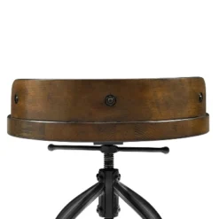 Edison Adjustable Height Stool Brown - Crosley