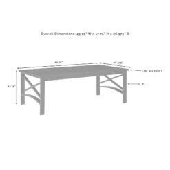 Kaplan Outdoor Coffee Table - Bronze - Crosley -Cheap Crosley Store GUEST 12cb659e 844f 4d3b 8686 745bab51dfd4