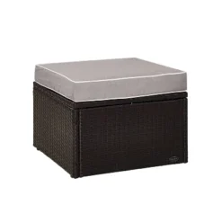 Palm Harbor Outdoor Wicker Ottoman - Gray - Crosley 10 Palm Harbor Outdoor Wicker Ottoman - Gray - Crosley -Cheap Crosley Store GUEST 12d4c82a c82e 40e8 8ead 213c310fedd7