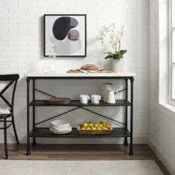 Madeleine Console Matte Black - Crosley -Cheap Crosley Store GUEST 149e881c 9807 4db5 9f4d caa7616cf7ed