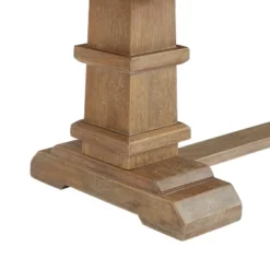 4pc Joanna Dining Set With Bench And 4 Ladder Back Chairs Rustic Brown - Crosley -Cheap Crosley Store GUEST 1509059b bea0 41cb 9ad5 14220e680628