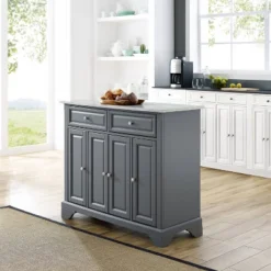 Avery Kitchen Island Gray - Crosley -Cheap Crosley Store GUEST 1516b4a1 54e0 47a5 8943 afec9ec18c04
