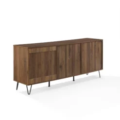 Teagan Record Storage Sideboard Brown Oak - Crosley -Cheap Crosley Store GUEST 16940f2c e6b4 4877 adde 8bd1e1ef6738