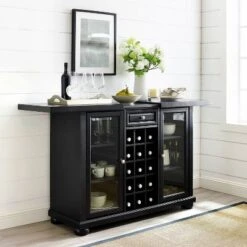 Alexandria Sliding Top Bar Cabinet Black - Crosley 13 Alexandria Sliding Top Bar Cabinet Black - Crosley -Cheap Crosley Store GUEST 17286fa4 5a42 4a90 8a08 b97d6ae828a8