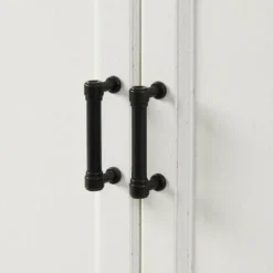 3pc Tara Entertainment Set With Open Shelving Distressed White - Crosley -Cheap Crosley Store GUEST 1af31662 1cec 4211 b08f 7833caf9911b 4