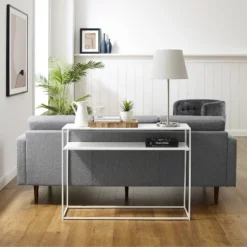 Braxton Console Table White - Crosley -Cheap Crosley Store GUEST 1cd69c8d e384 4e56 9b0c 3a4979cb1d12