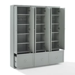 3pc Harper Entryway Set With 3 Pantry Closets Gray - Crosley 19 3pc Harper Entryway Set With 3 Pantry Closets Gray - Crosley -Cheap Crosley Store GUEST 24a8da29 98d8 4992 9492 938589315ed2