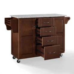 Eleanor Granite Top Kitchen Cart Mahogany/Gray - Crosley 21 Eleanor Granite Top Kitchen Cart Mahogany/Gray - Crosley -Cheap Crosley Store GUEST 26e2ab44 b4c4 4a77 a878 30c80d02a09a
