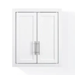 Savannah Wall Cabinet White - Crosley