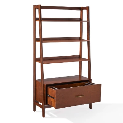 70" Landon Large Bookcase - Crosley 6 70" Landon Large Bookcase - Crosley - Image 6