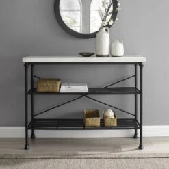 Madeleine Console Matte Black - Crosley -Cheap Crosley Store GUEST 2ce9e4d3 2ca7 4737 a6bf d6fe2ceeb79c