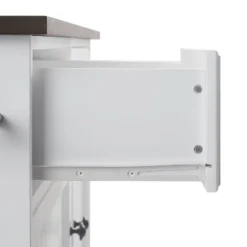 Shoreline Kitchen Island White/Dark Brown - Crosley -Cheap Crosley Store GUEST 2d02de65 1853 44ed a81b 5018b9ef9776