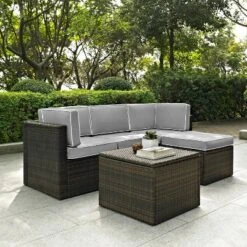 Palm Harbor 5pc All-Weather Wicker Patio Seating Set - Crosley 8 Palm Harbor 5pc All-Weather Wicker Patio Seating Set - Crosley -Cheap Crosley Store GUEST 2d0ad67b 9a52 4afe 8f10 410495b9be62