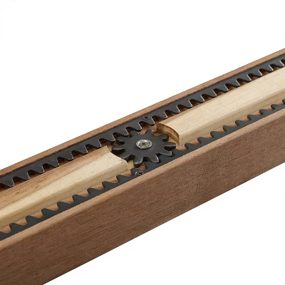 7pc Hayden Extendable Dining Set With 6 Upholstered Chairs Slate - Crosley 13 7pc Hayden Extendable Dining Set With 6 Upholstered Chairs Slate - Crosley - Image 13