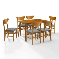 7pc Landon Dining Set With Wood Chairs - Crosley -Cheap Crosley Store GUEST 2e290028 9c25 44dc bba6 c4ec3ac4f866