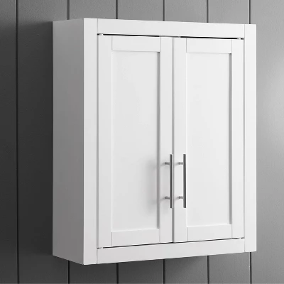 Savannah Wall Cabinet White - Crosley 2 Savannah Wall Cabinet White - Crosley - Image 2