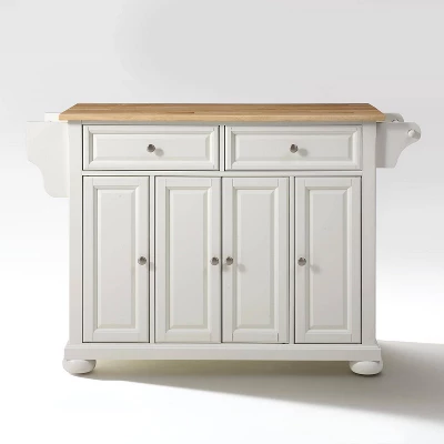 Alexandria Wood Top Full Size Kitchen Island/Cart - Crosley 11 Alexandria Wood Top Full Size Kitchen Island/Cart - Crosley - Image 11