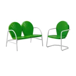 Griffith 2pc Outdoor Seating Set - Kelly Green - Crosley 11 Griffith 2pc Outdoor Seating Set - Kelly Green - Crosley -Cheap Crosley Store GUEST 322ef4e3 c519 4a89 ac23 46d98deae168