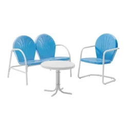 Griffith 3pc Outdoor Conversation Set With Loveseat, Arm Chair & Accent Table - Sky Blue - Crosley 11 Griffith 3pc Outdoor Conversation Set With Loveseat, Arm Chair & Accent Table - Sky Blue - Crosley -Cheap Crosley Store GUEST 32832ae6 f927 41d9 a0aa c6d8bf9f52e5