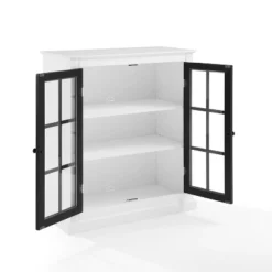 Cecily Stackable Storage Pantry White/Matte Black - Crosley -Cheap Crosley Store GUEST 33304969 e220 4119 be52 0d97839fb0c1