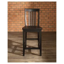 Set Of 2 24" School House Counter Height Barstools - Crosley -Cheap Crosley Store GUEST 33e41e13 66b5 4d49 8e74 e82058759b55