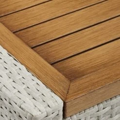 Capella Outdoor Wicker Side Table - Gray - Crosley -Cheap Crosley Store GUEST 350aab9f dced 47c5 9b4c 2126e10d3762