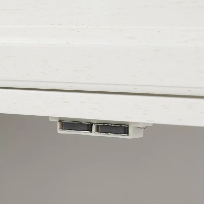 3pc Tara Sideboard And Pantry Set Distressed White - Crosley 15 3pc Tara Sideboard And Pantry Set Distressed White - Crosley - Image 15