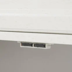 3pc Tara Entertainment Set With Open Shelving Distressed White - Crosley -Cheap Crosley Store GUEST 35862edd 1839 4488 b764 2bd619945e09 4