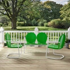 Griffith 3pc Outdoor Seating Set - Kelly Green - Crosley -Cheap Crosley Store GUEST 36c4bcfa 9034 4213 8929 be51daf87251