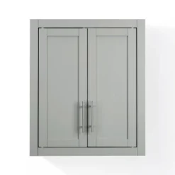 Savannah Wall Cabinet Gray - Crosley