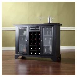 LaFayette Sliding Top Bar Cabinet - Black - Crosley 12 LaFayette Sliding Top Bar Cabinet - Black - Crosley -Cheap Crosley Store GUEST 36fb84ab 5467 4a2e b4a2 1d10481fe7a7