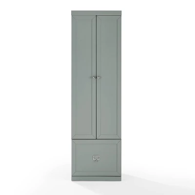 Harper Convertible Pantry Closet Gray - Crosley 9 Harper Convertible Pantry Closet Gray - Crosley - Image 9
