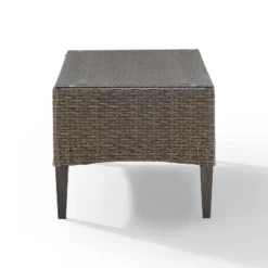 Rockport Outdoor Wicker Coffee Table - Crosley -Cheap Crosley Store GUEST 38c1078a bf58 4f1e 91f3 0e2e477dac38
