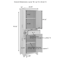 3pc Tara Sideboard And Pantry Set Distressed White - Crosley 25 3pc Tara Sideboard And Pantry Set Distressed White - Crosley -Cheap Crosley Store GUEST 3ac12d86 cc5e 44ee ade5 dac6222d2cd6