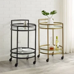 Bailey Round Bar Cart Gold - Crosley 9 Bailey Round Bar Cart Gold - Crosley -Cheap Crosley Store GUEST 3b85c29a 712d 440f 9321 112616d2f5f7