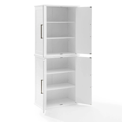Bartlett Tall Storage Pantry With 2 Stackable Pantries White - Crosley 7 Bartlett Tall Storage Pantry With 2 Stackable Pantries White - Crosley - Image 7