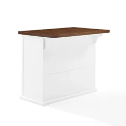 Bartlett Wood Top Kitchen Island White/Walnut - Crosley 20 Bartlett Wood Top Kitchen Island White/Walnut - Crosley -Cheap Crosley Store GUEST 3cc8e060 e4d2 4a68 b357 121eb6ba2b1b