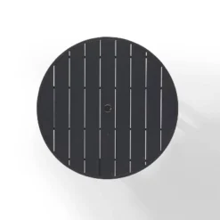 Kaplan 42" Outdoor Steel Round Dining Table Bronze - Crosley -Cheap Crosley Store GUEST 3d60d582 198a 4d33 a54a 7e7cdd56287d