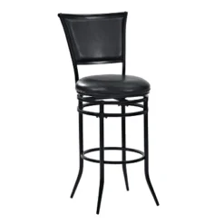 Rachel Swivel Barstool Black With Cushion - Crosley -Cheap Crosley Store GUEST 3d7ac94c 7b84 4f81 aa85 0b9b27b7e84a