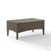 Rockport Outdoor Wicker Coffee Table - Crosley