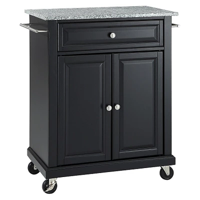 Solid Granite Top Portable Kitchen Cart/Island - Crosley 6 Solid Granite Top Portable Kitchen Cart/Island - Crosley - Image 6