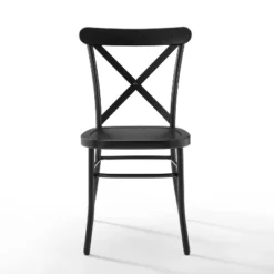 Set Of 2 Camille Dining Chair Matte Black - Crosley -Cheap Crosley Store GUEST 4149edd8 4165 44f0 8b1e 2a5912e15491