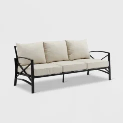 Kaplan Outdoor Metal Sofa Oil Rubbed Bronze With Cushions - Crosley 23 Kaplan Outdoor Metal Sofa Oil Rubbed Bronze With Cushions - Crosley -Cheap Crosley Store GUEST 42a08b20 2236 412a b84a 0725e27278ee